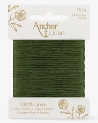 Anchor hør linen farve mørk grøn 28